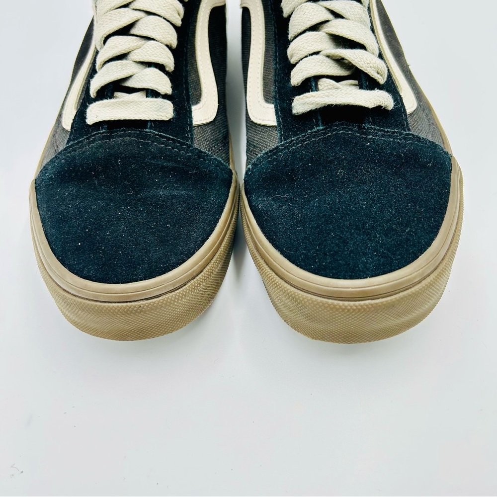 Vans shoes Old Skool sneakers classic low top gray and black men size 10.5 - Picture 7 of 10